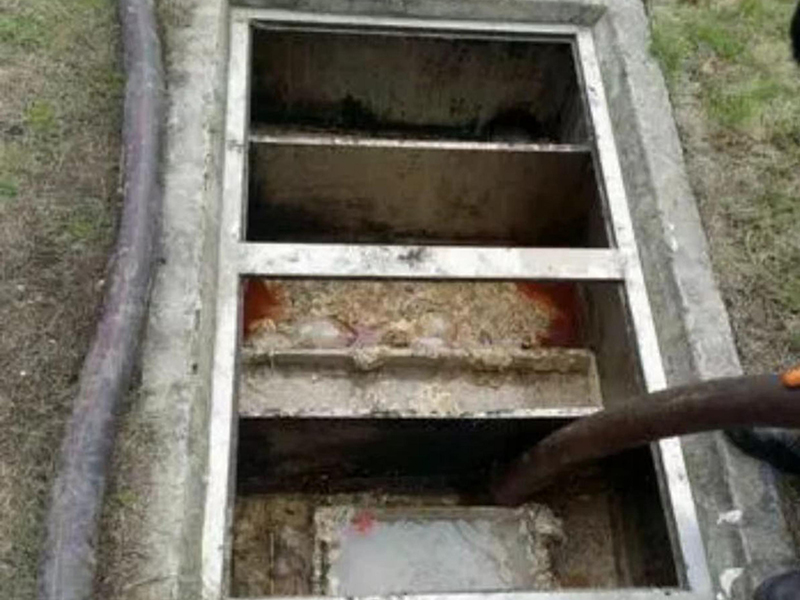 双塔隔油池清理